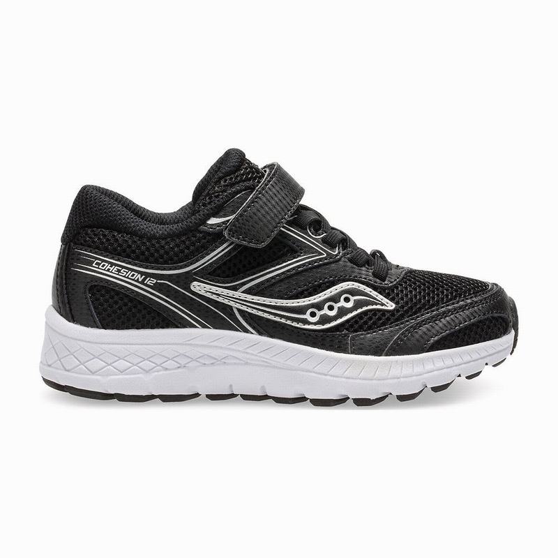 Sneakers Saucony Cohesion 12 A/C Bambino Nere Saldi DR3949QX